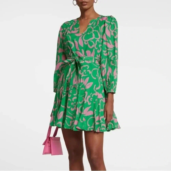 Velvet By Graham & Spencer Womens Cotton Short Mini Dress - Picture 2 of 3